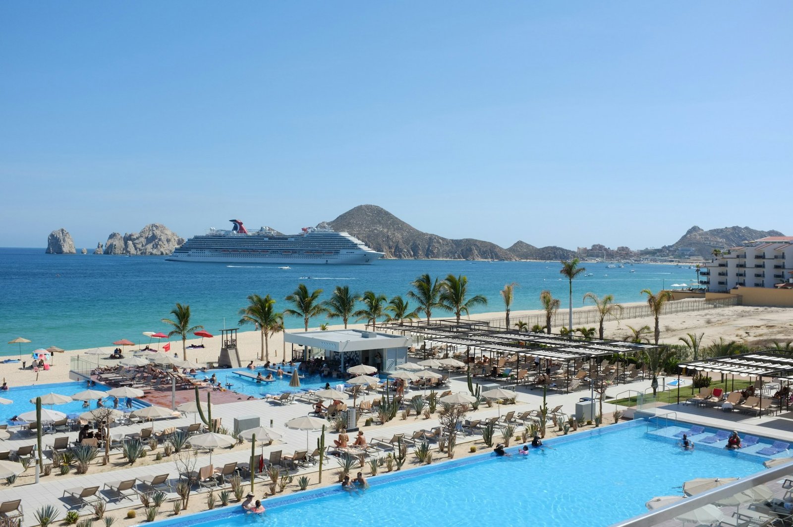 Beach of Cabo San Lucas.