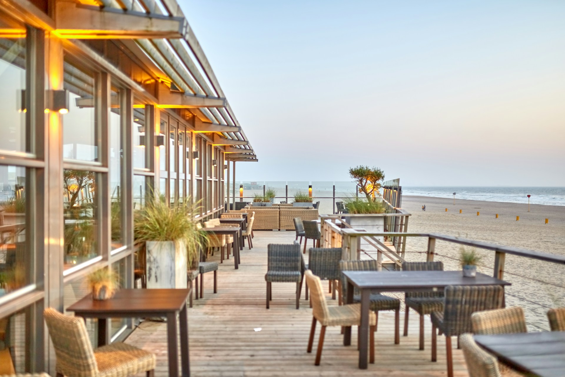 Restaurante con vista al mar de Cabo